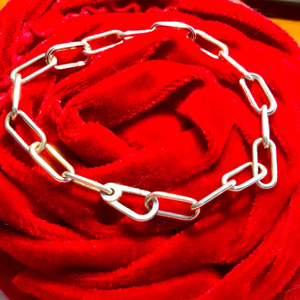 Sterling silver Pandora bracelet